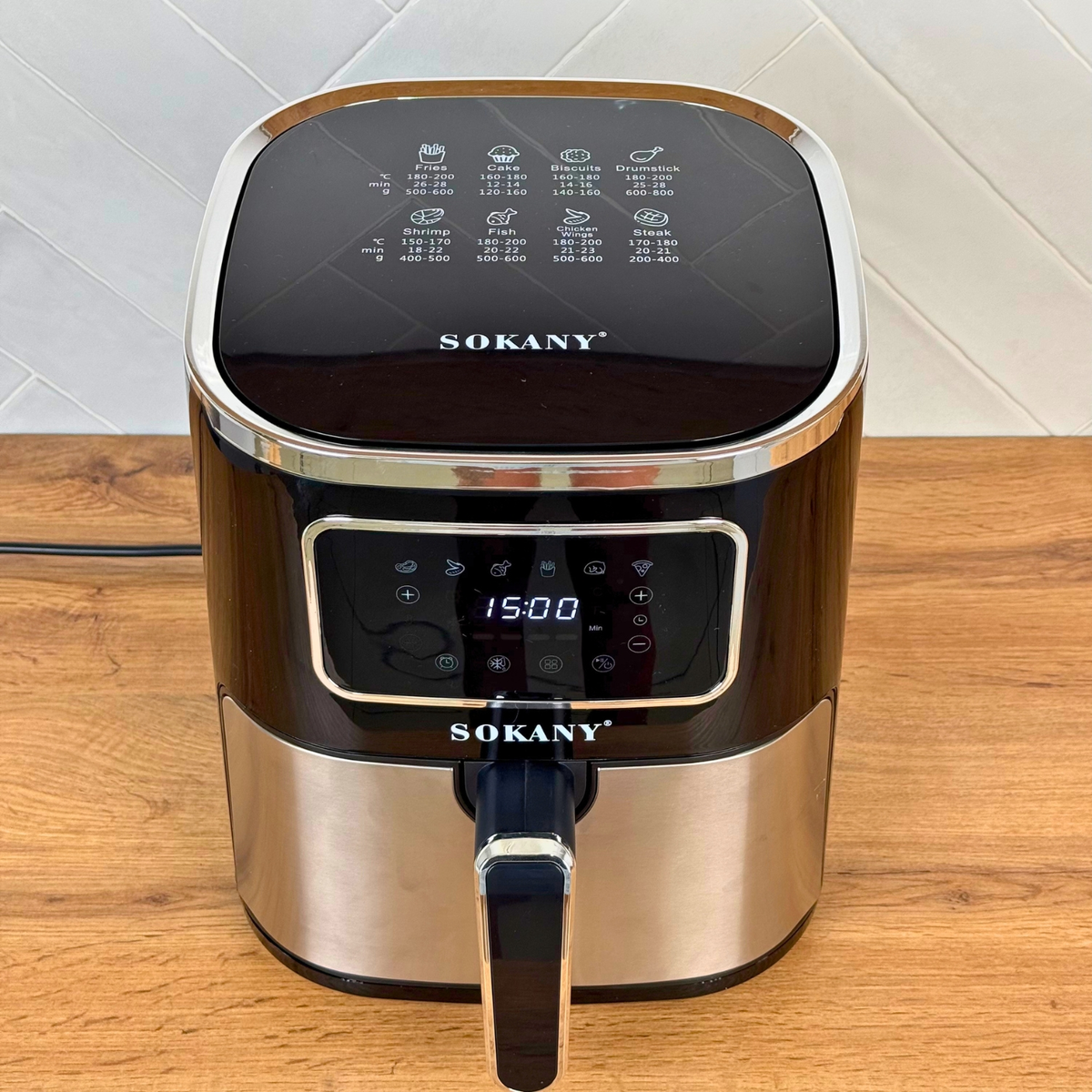 Аерогриль-мультипіч SOKANY SK-10052, 1700 Вт, 8 л, сенсорне керування