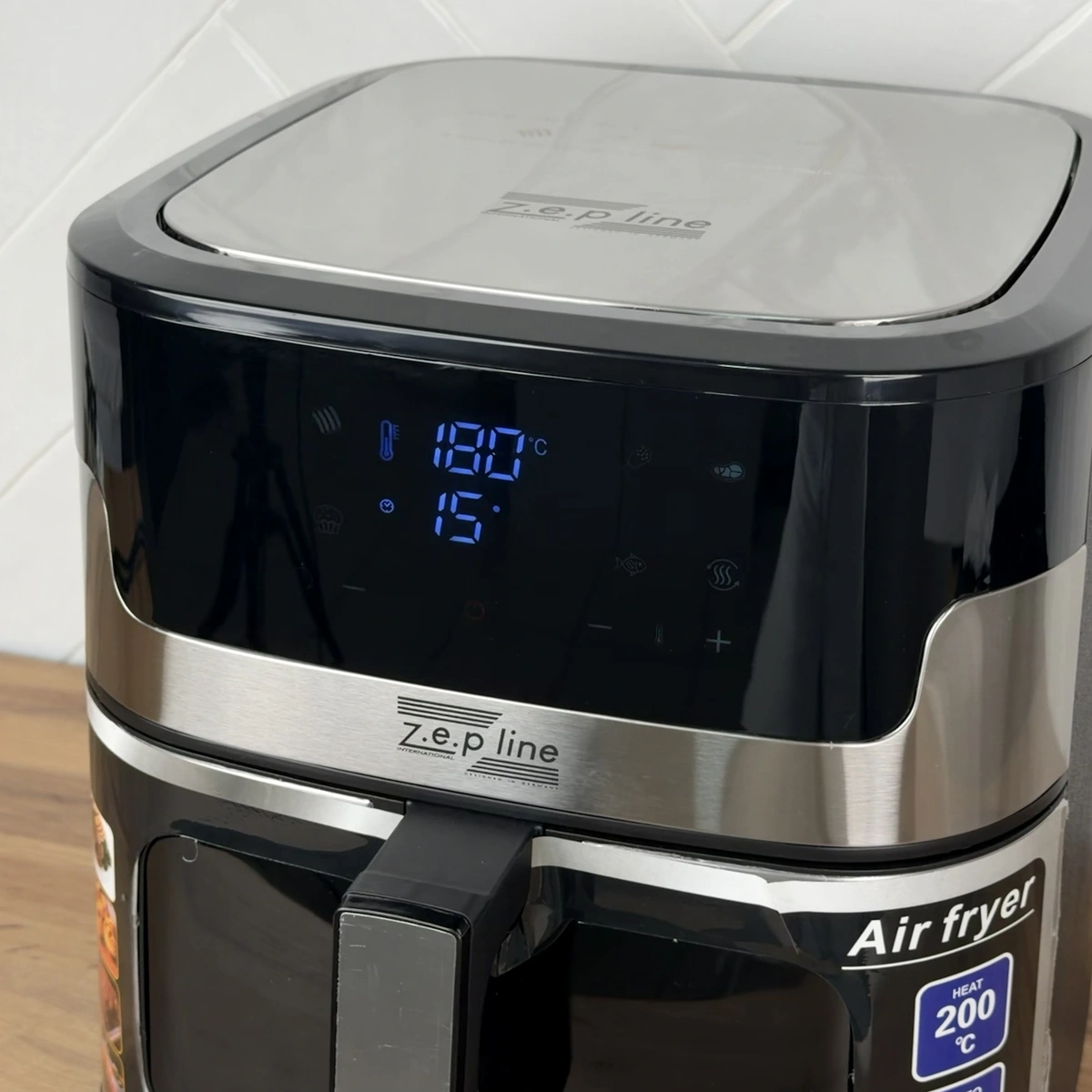 Аерофритюрниця Zepline ZP-109A 4200 Вт, 12 л, мультипіч з 2 нагрівальними елементами