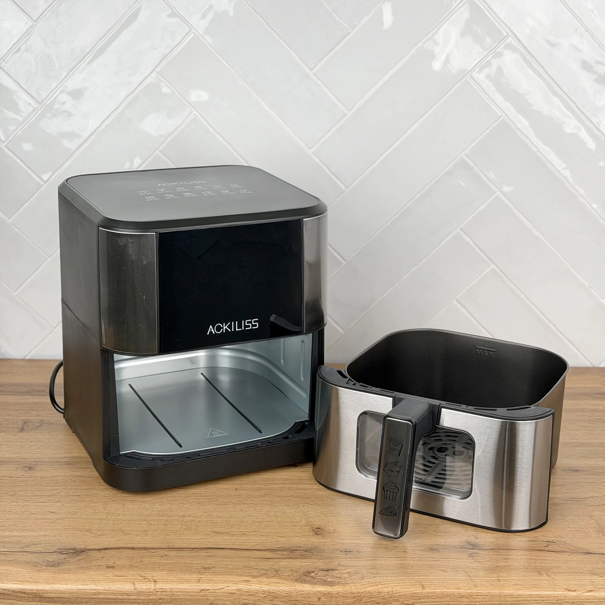 Мультипіч ACL-650004 8 л, 2000 Вт, антипригарне покриття, безмасляна аерофритюрниця