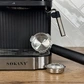 Ріжкова кавоварка Sokany SK-04025 850 Вт, еспресо кавомашина 20 Бар з баком 1.8 л