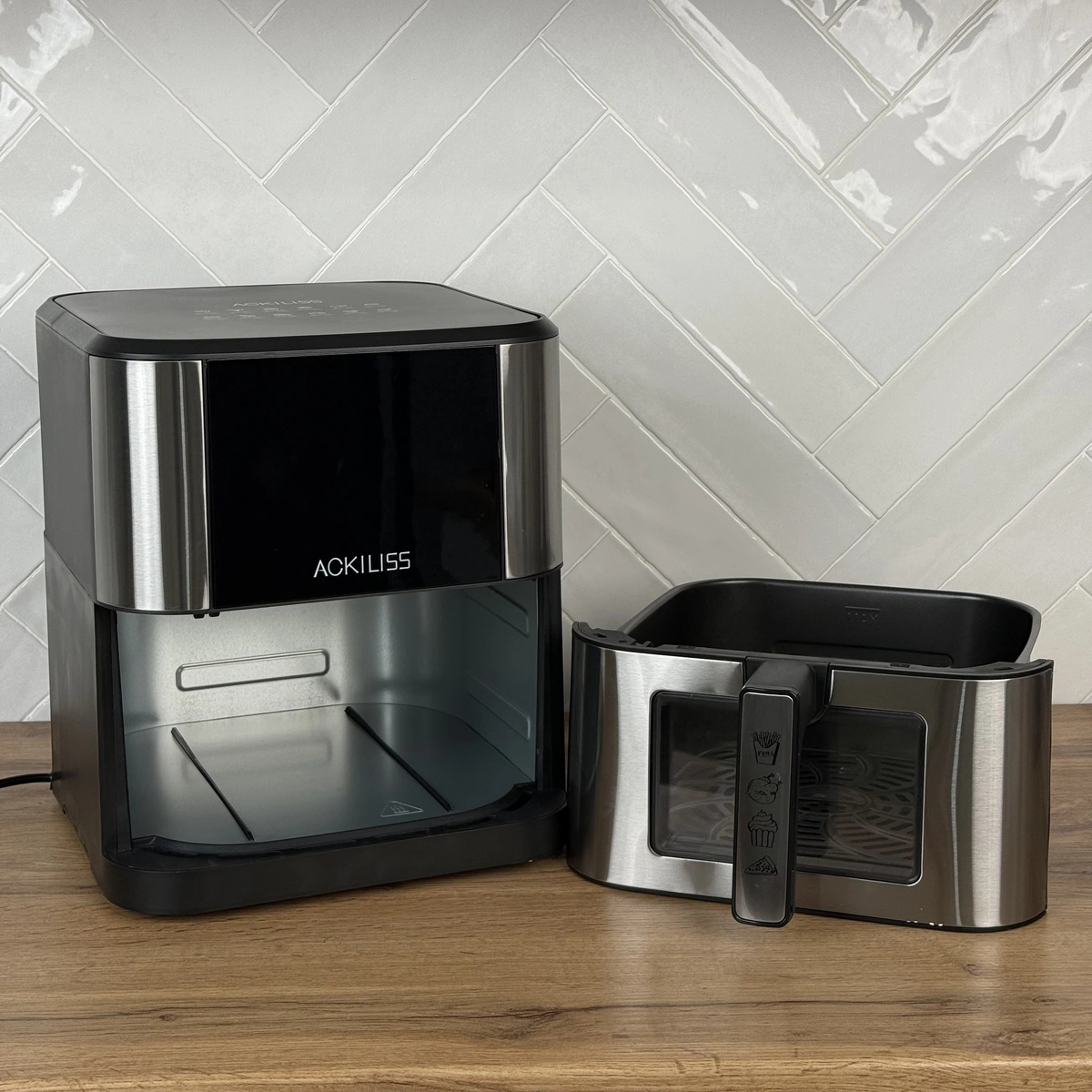 Електричний аерогриль Ackiliss ACL-650005 1800 Вт, мультипіч із чашею 12 л, аерофритюрниця