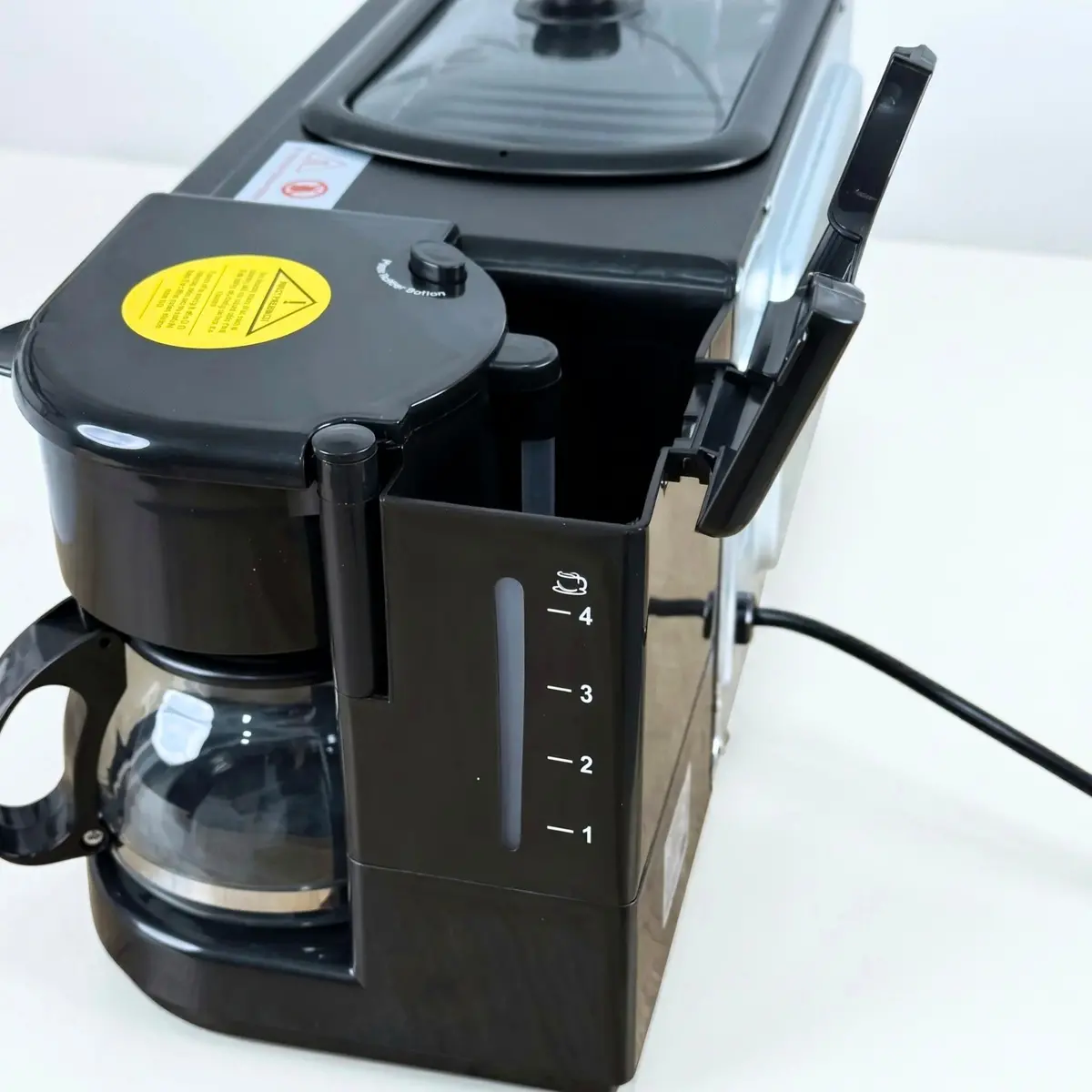 Станція для сніданку ACKILISS ACL-5308B, 3 в 1, піч, гриль та кавоварка