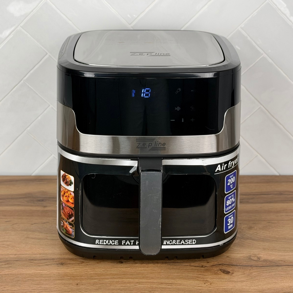Аерофритюрниця Zepline ZP-109A 4200 Вт, 12 л, мультипіч з 2 нагрівальними елементами