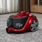 Контейнерний пилосос Zepline ZP-6804, 4000 Вт, циклонна система, 4 л, червоний
